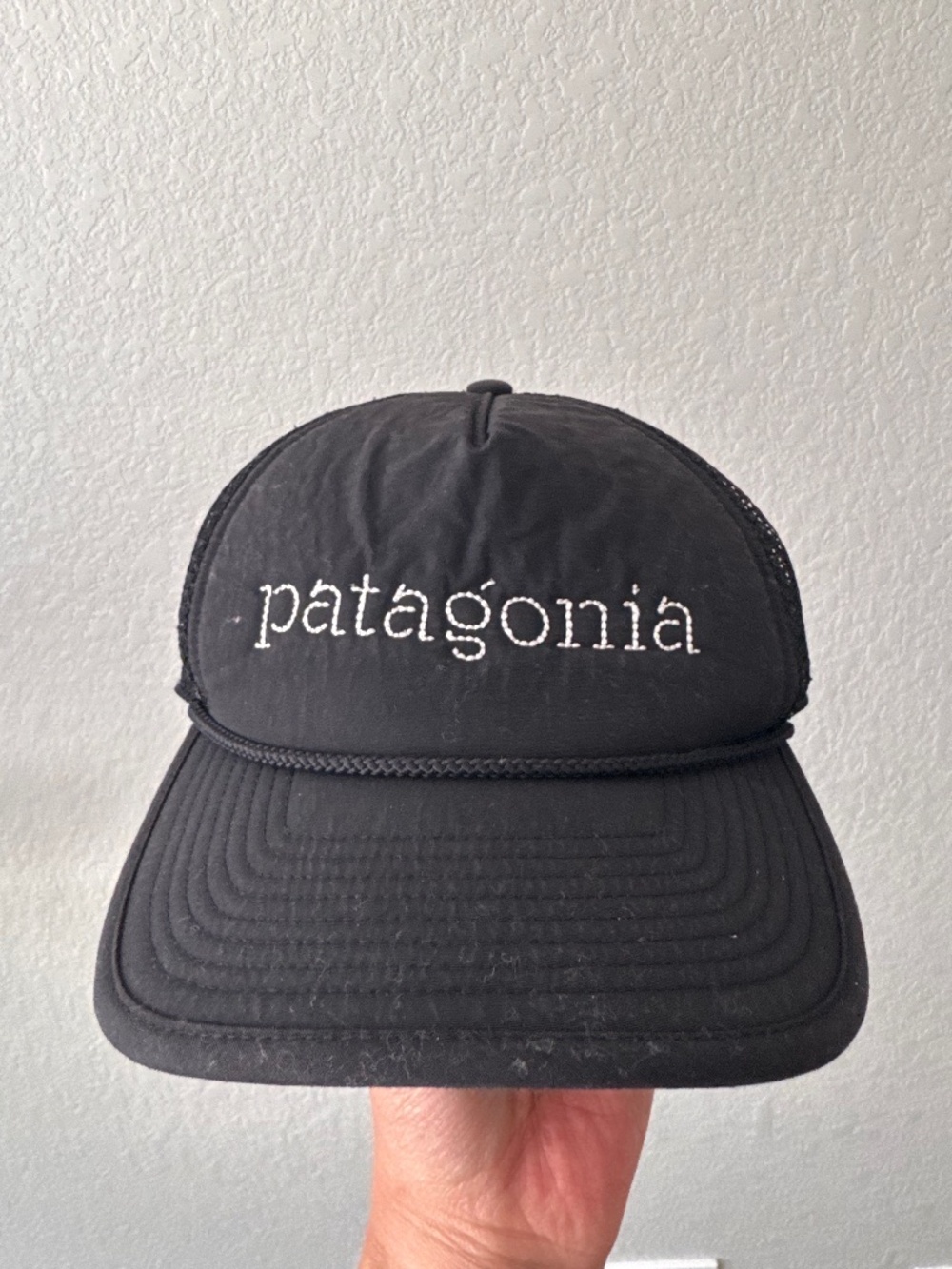 Black Patagonia hat